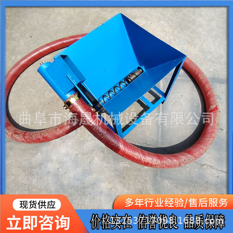 不锈钢饲料螺旋上料机 移动绞龙提升机 现货石粉车载吸粮机
