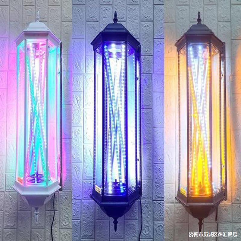 理发店小转灯烫发外贸转灯理发店加亮简模具宫灯灯箱厂家保养
