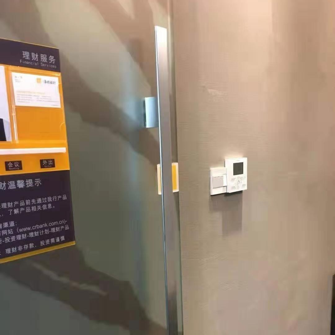 大门铝合金阳台玻璃推拉门拉手移门把手实心新款210孔距木门明装