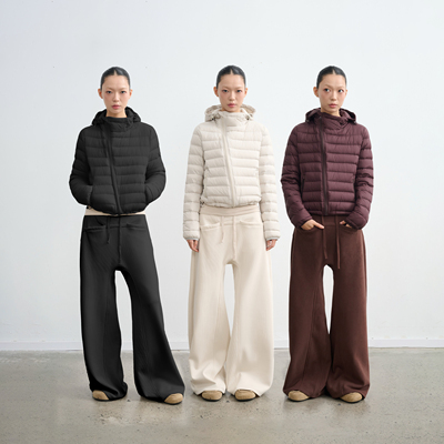 轻量化90白鸭绒排骨羽绒服女外套