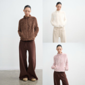 LIBERTY 25AW 双面北极绒短款 LINY 宽松外套女秋冬新款 立领上衣