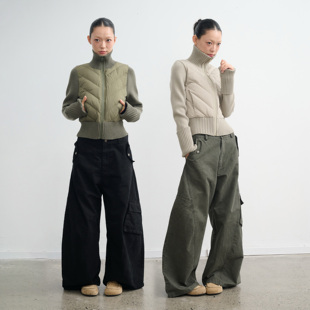 LIBERTY 羽绒服女高领拉链棉服冬季 25AW 短款 外套 设计感修身 LINY