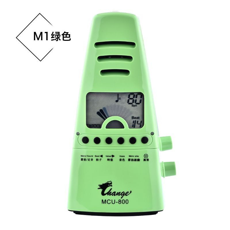 电子节拍器易龙钢琴吉他小提琴架子鼓古筝通用电子机械人声节奏器