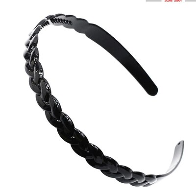 极速Old style black hair band for mens face and hair clip f