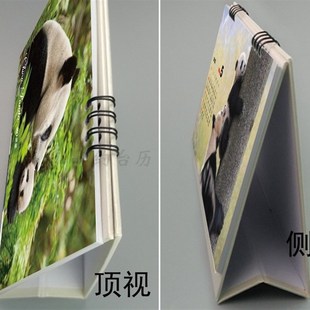 熊猫2022年2021年横版 台历可爱动物可记事跨年月历日历