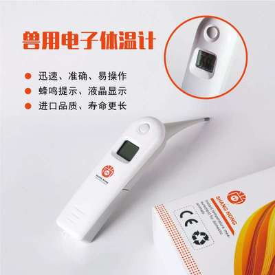 猪兽用电子体温度计 高精度宠物狗猫牛羊养殖场专用快速测量仪表