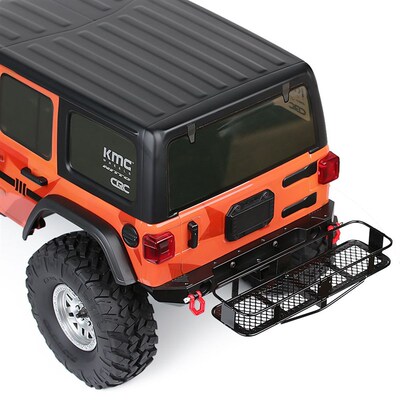 极速INJORA 1PCS Metal Rear Bumper Back Hitch Carrier for 1/1