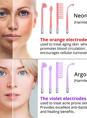 Apparatus High Frequency Facial Machine For Hair Face Electr