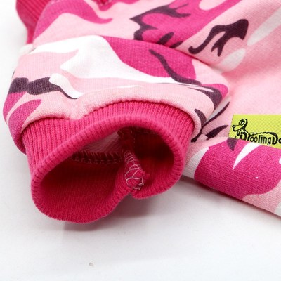 Pet Dog Clothes Camouflage Clothings Dogs Jumpsuits Super S