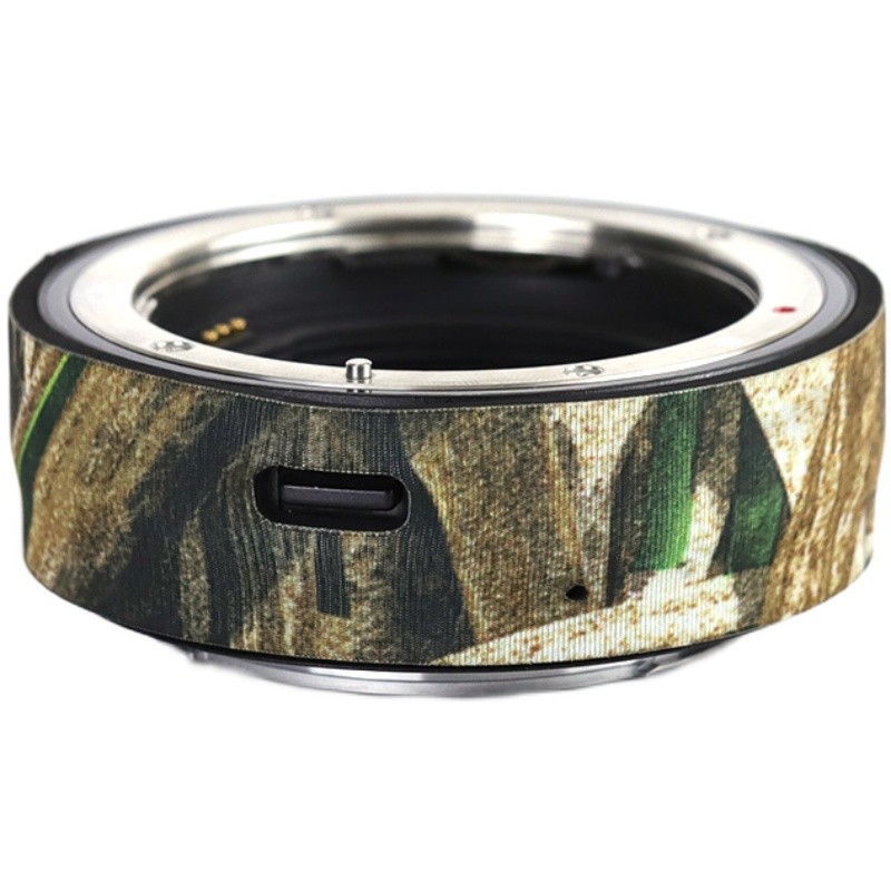 CANON佳能EF-EOS R转接环炮衣保护套微单眼相机镜头迷彩相机保护