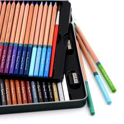 Marco Renoir Watercolor Pencil 24/36/48/72 Color Water Solu