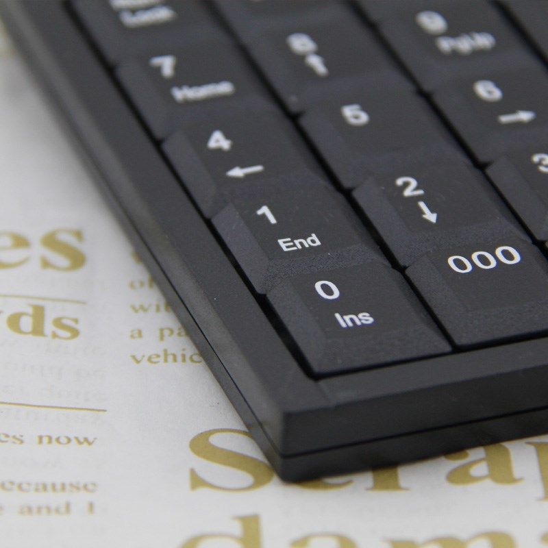 财务数字机械小键盘外接USB苹果笔记本台式电脑键盘免驱免切换