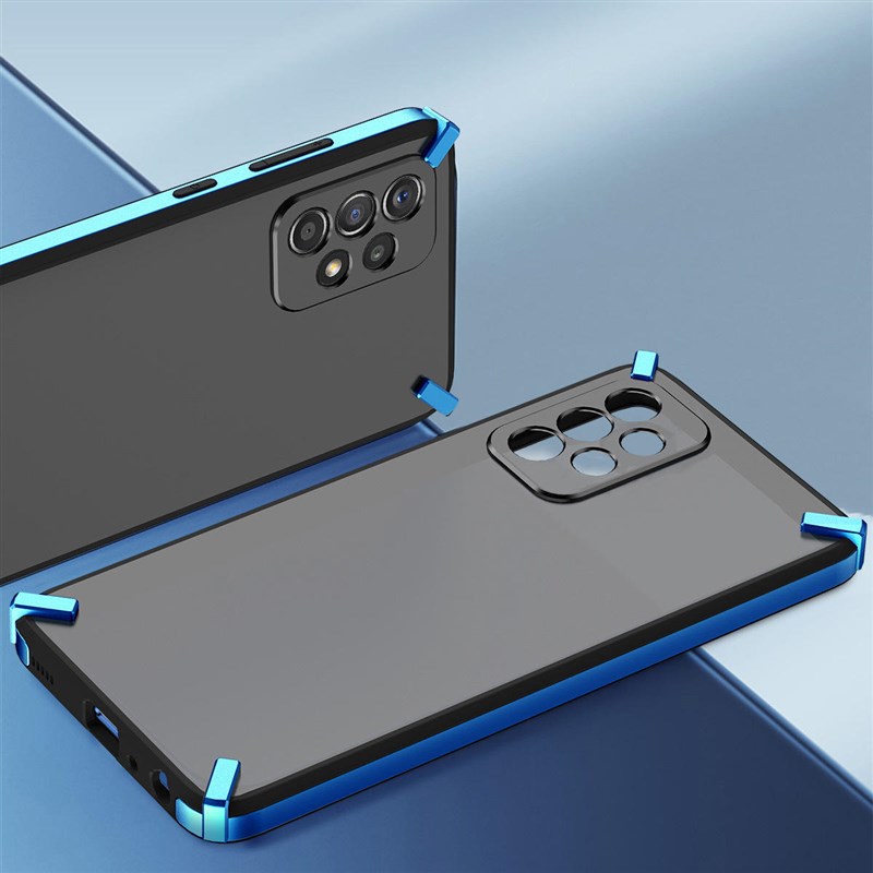 适用a525G手机壳炫酷4g镜头精孔全包四角防摔双层手机壳