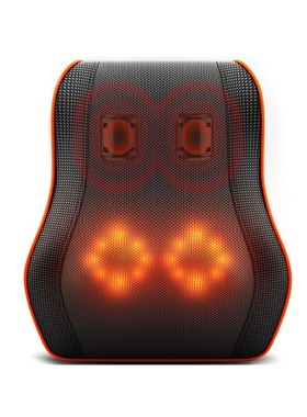 Electric back massager pillow massage body neck with heat