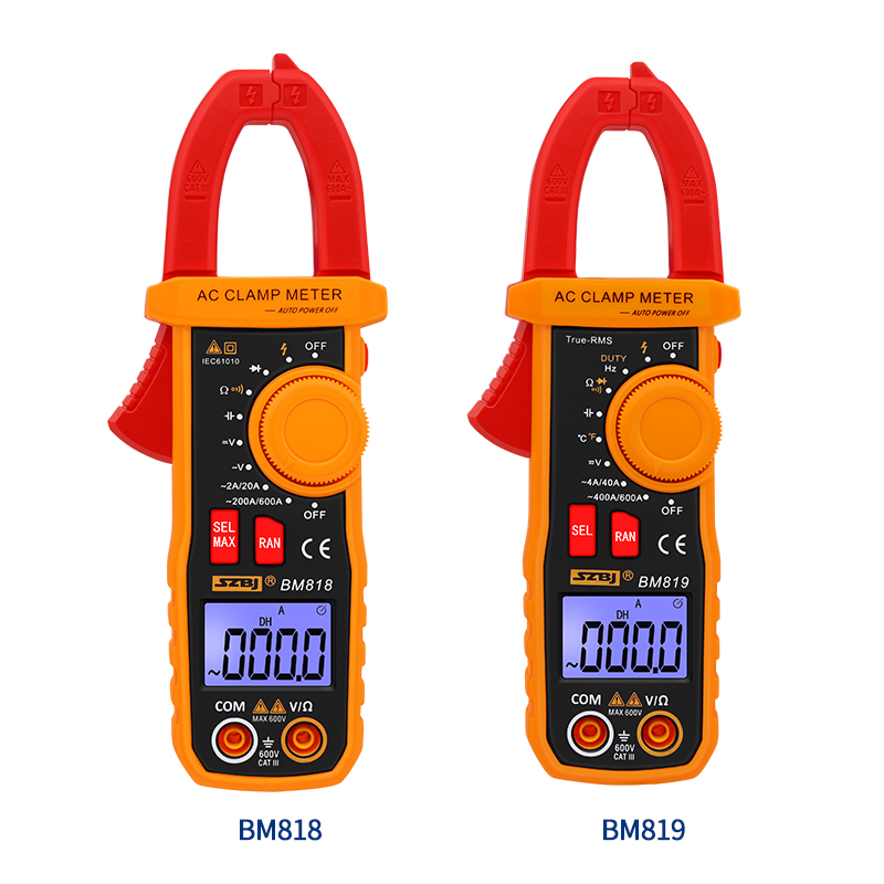 滨江数字钳形表万用电表高精度数显交直流电流表多功能钳表测电容