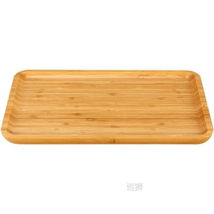2021 New Plate Tray Wooden Bamboo Tray Household Wood Plate