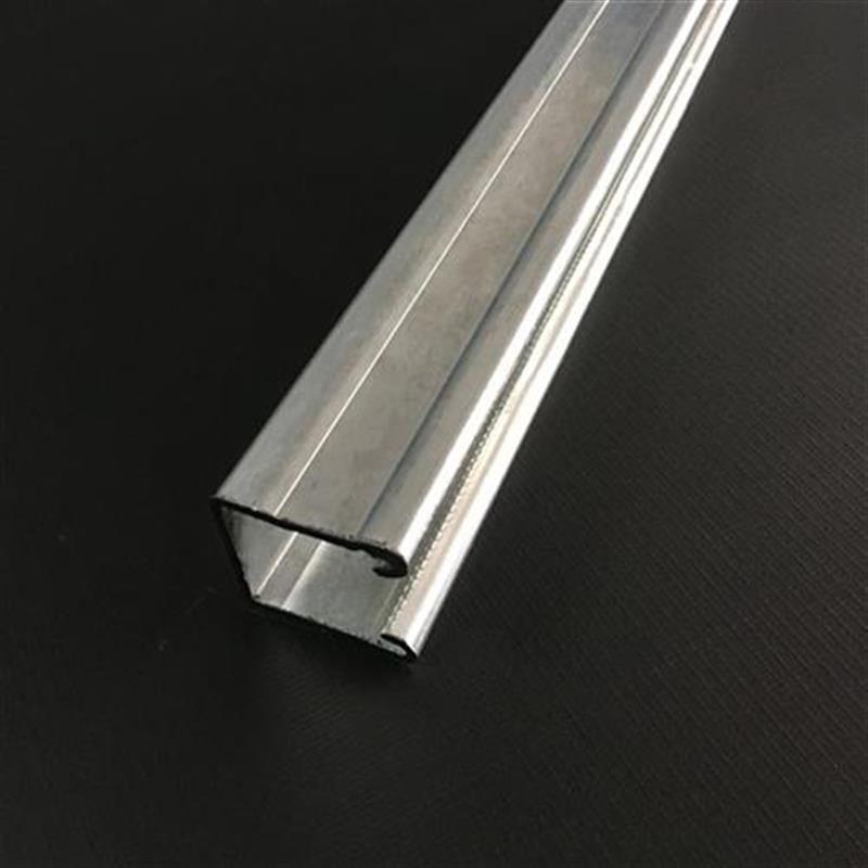 爆品品销镀锌c型钢41型冲孔 r抗震支架配件K光伏加强筋c型槽钢品