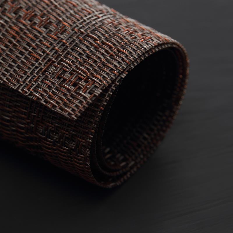 茶过虑渣网茶片台竹垫漏隔热茶垫盘茶桌布茶席滤网茶道茶漏水耐热