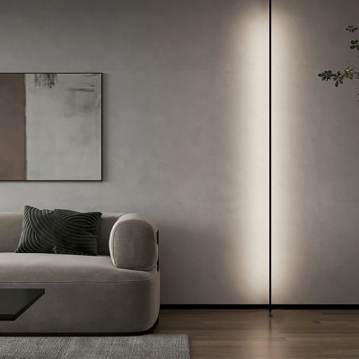 好货Modern Black White Linear Wall Lamp Skyline Wall Sconce