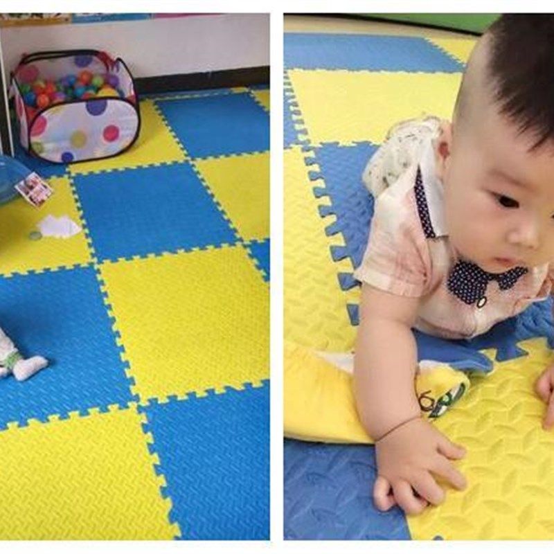 泡沬地垫小孩50x50满铺室内大号复合地板塑胶垫幼儿积木泡沫板围