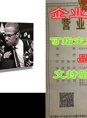 Muhammad Ali and Malcolm X in Meeting Canvas Print Decora