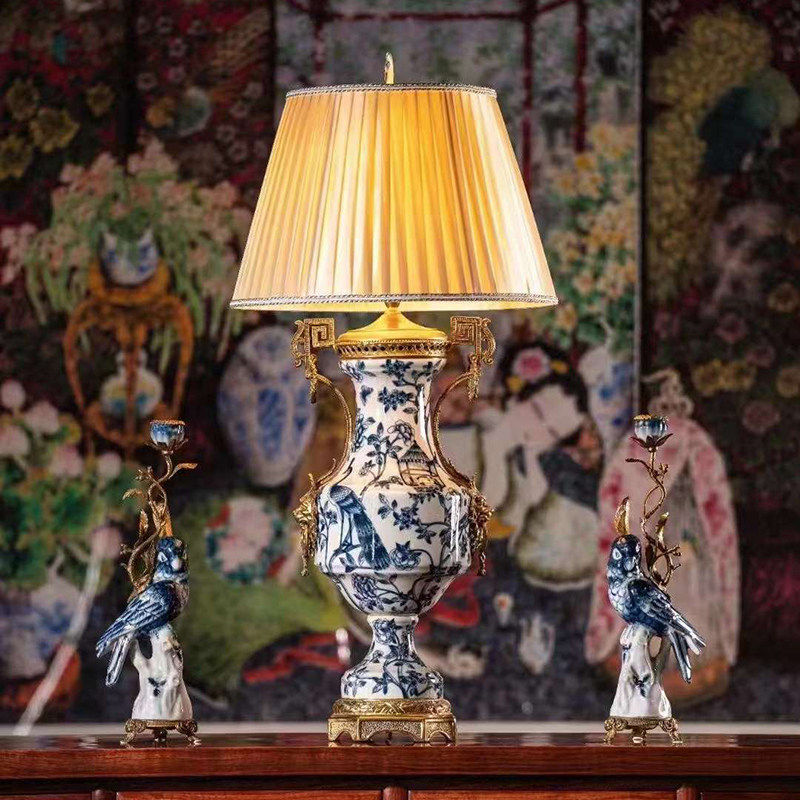 极速欧式奢华蜡烛台 美式古典别墅软装饰品 法式宫廷客厅餐桌玄关
