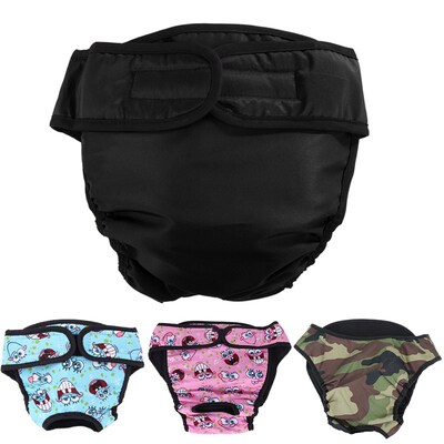 好货Large Dog Diaper Sanitary Physiological Pants Washable F
