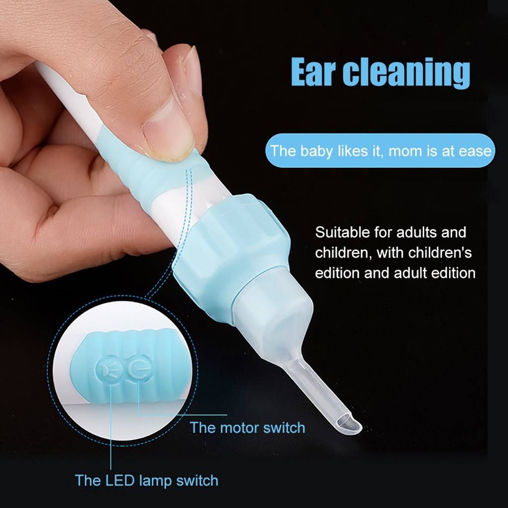 Remover EarCleaner VacuumEarWaxRemover Electric Earpick