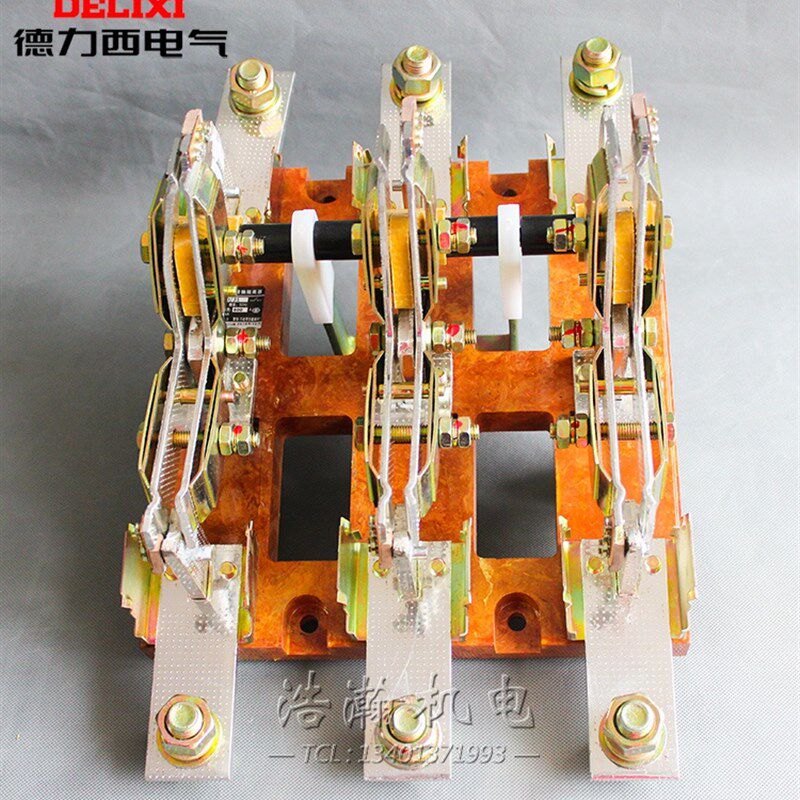 好货。转换德力西离器HS13BX-400A/31刀开关双投刀闸旋转隔操作机