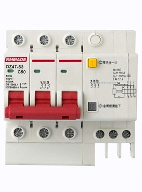 RMMADE DZ47LE-3P DZ47LE 401A Three-Phase Three-Wire Leakage
