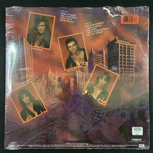 极速Megadeth - Peace Sells But Whos Buying? 黑胶 LP 全新86