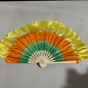 极速荷花奖舞蹈冰凌花扇子舞花鼓灯秧歌舞蹈扇小扇表演道具扇