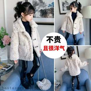Girls coat winter clothes 2020 new foreign style girls cl