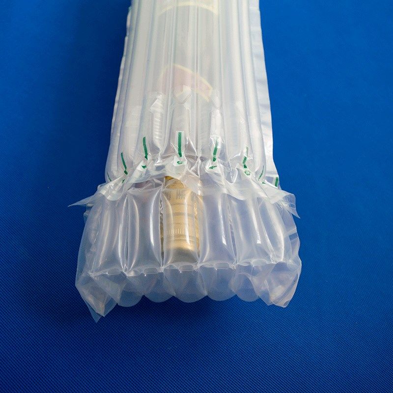 7柱高35CM黄酒气柱袋红酒气柱袋缓冲充气气泡袋快递物流防震包装