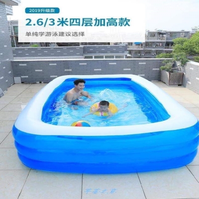 。宝宝游泳池超大家用洗澡盆大号大型式婴儿童便捷泡浴盆池子防滑