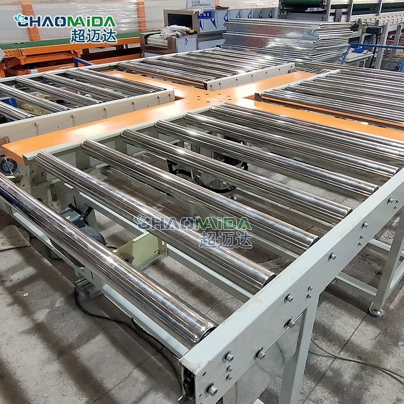 新品床垫顶升旋转滚筒输t送机重型输送线生产线自动顶升旋转机