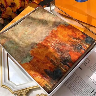 工艺水溶羊毛围巾2025新款秋秋季女长款加大披肩外搭两用高端礼盒