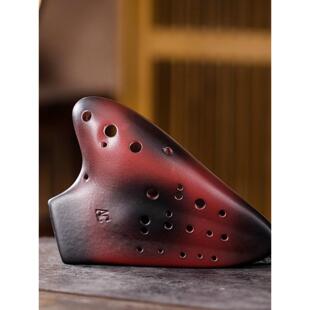 三管陶笛Ac键初学者入门级学生三管演奏星空系列男女12孔陶瓷乐器