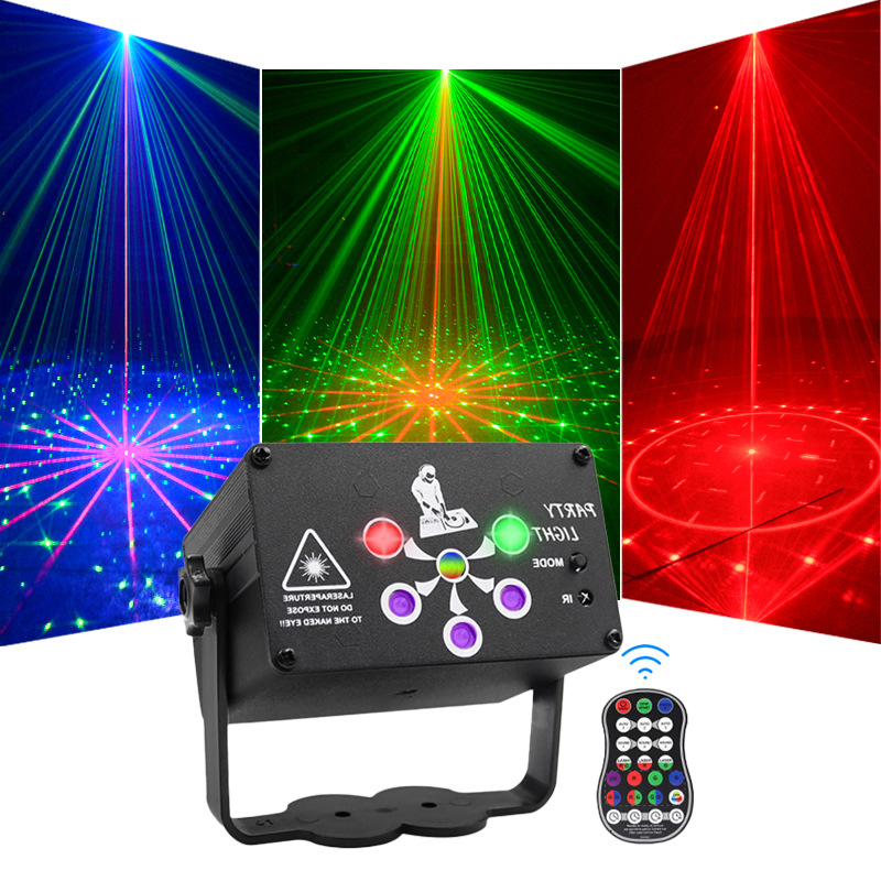 跨境迷你圣诞星空镭射激光投影灯