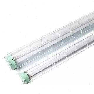 LED防爆灯荧光灯隔爆型单管双管车间厂房仓库灯罩灯管1x40w 2x40w