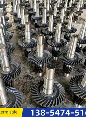 Sdj-80减速箱轴斜齿轮Js40减速器双轴总成Js75减速器圆弧伞形齿轮