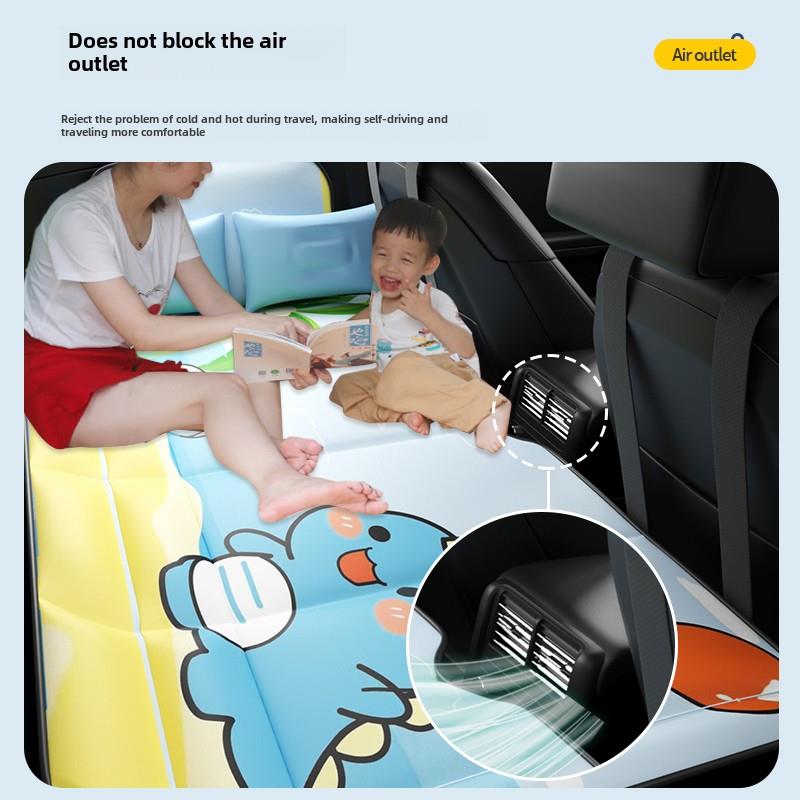 汽车后睡垫Suv汽车便携式后排座椅折叠汽车床垫旅行床汽车睡眠神