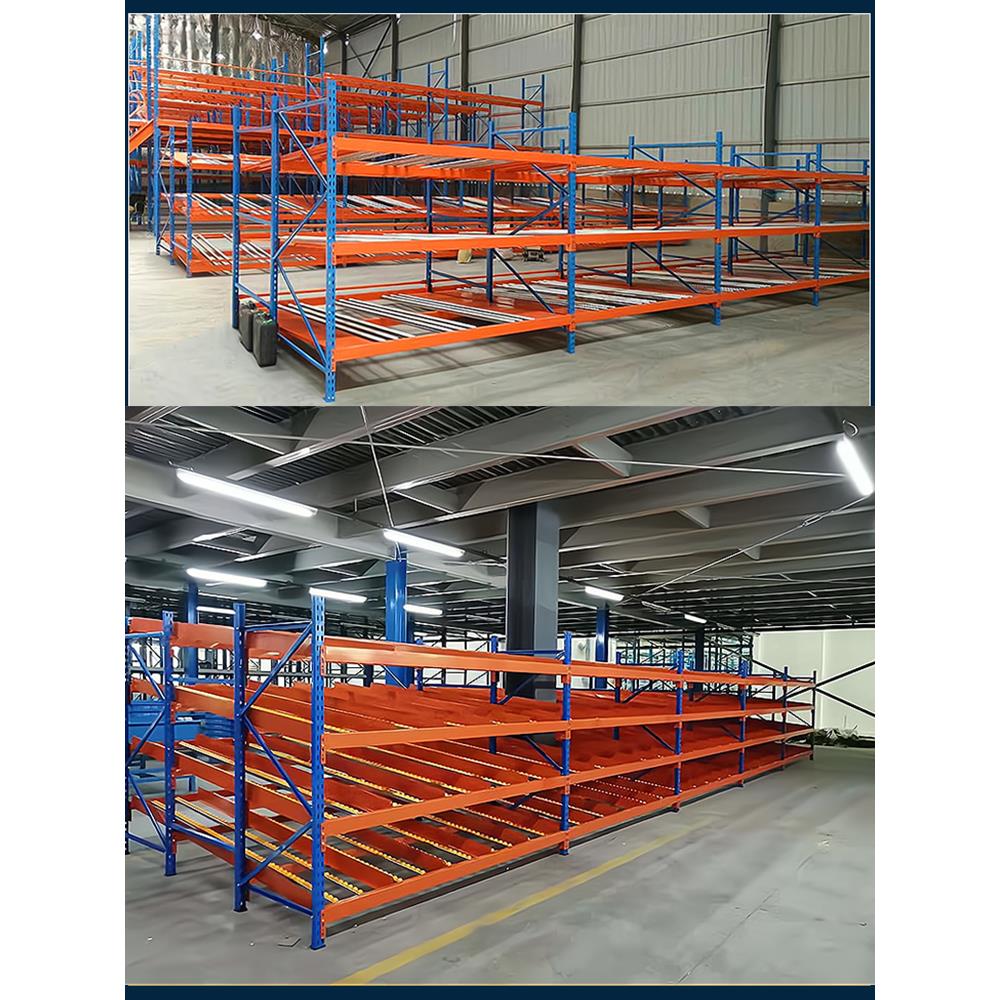 流利条货架可移动工厂车间流水线流利架先进先出定制滚筒流利货架