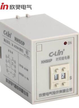 欣灵HHS5P 数字式时间继电器 99S AC220V通电延时 ST3PA升级款
