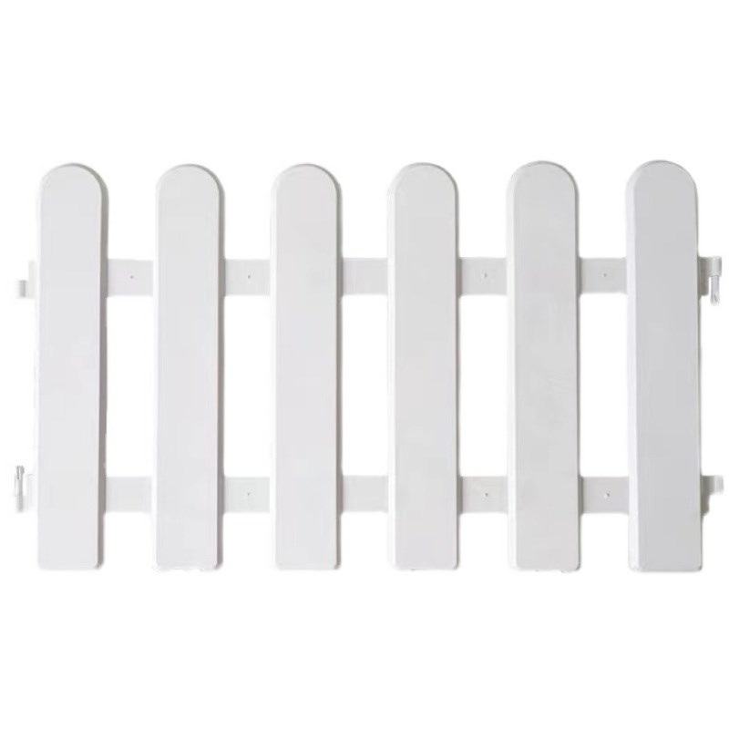 热销塑料栅栏pvc花园栅栏围栏围栏户外室内隔断白色庭院篱笆护栏