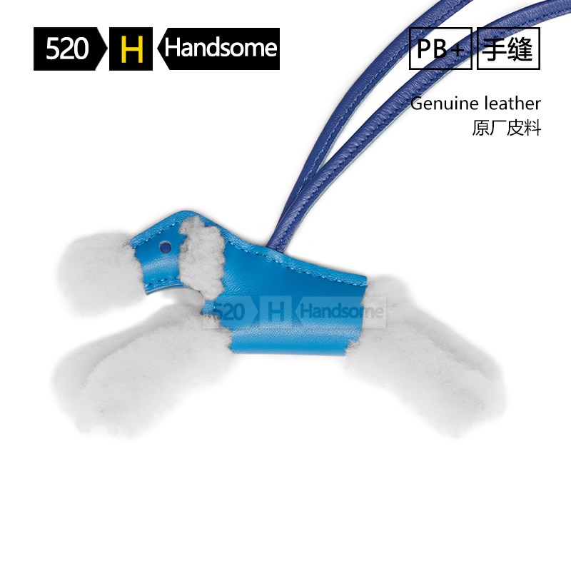 热销【马家同款】适用于H家包包小狗挂件budy朋克小狗挂饰车内吊