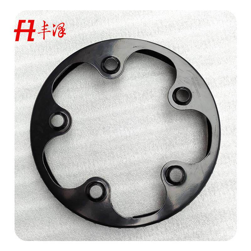 热销东风军车EQ2102货车轮毂罩轮胎脚踏圈黑色5孔汽车钢圈装饰罩