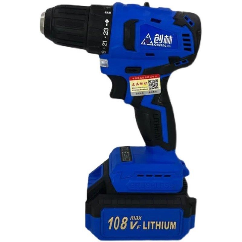 热销电钻锂电池手无刷电钻q充电式A起子机大功率电动螺丝刀家用电