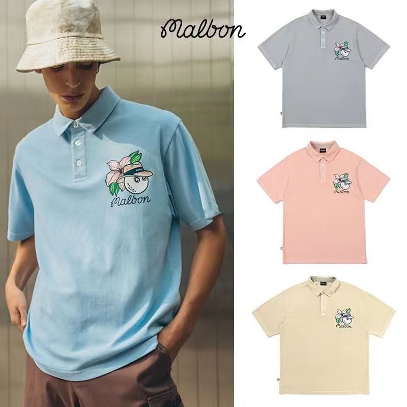 夏季经典T恤高尔夫服装男士短袖POLO衫运动户外透气轻薄休闲百搭