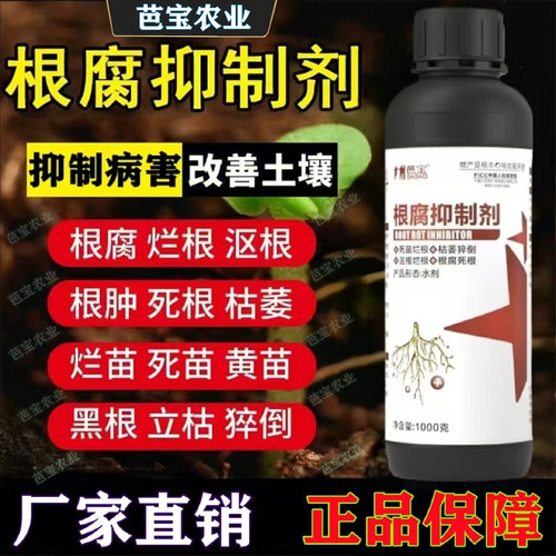 根腐烂根软腐农作物专用根腐抑制剂苗期死棵僵苗青枯立枯促生新根